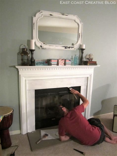 How to Paint a Fireplace - Infarrantly Creative