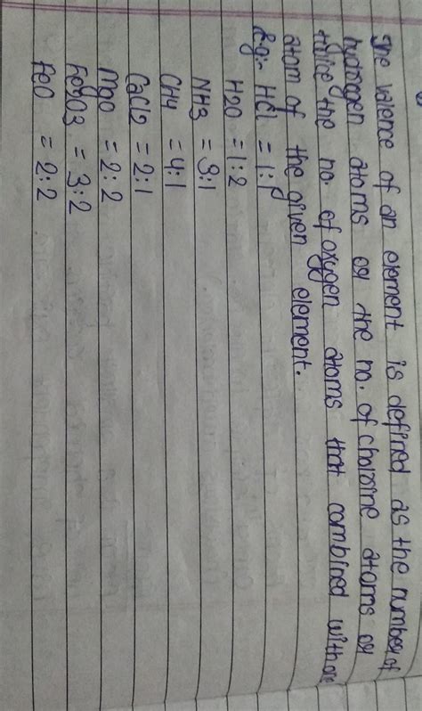 explain the term valency - Brainly.in