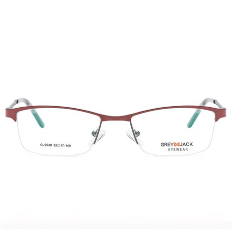 GREY JACK Half Rim Rectangle Shape Spectacle Frame for Women 9020 ...