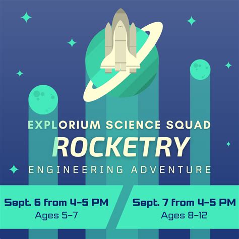 Explorium Science Squad: Rocketry (ages 5-7) — Arts in Boca