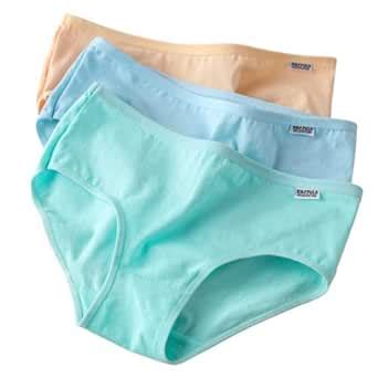 Buy LOURYN KOULYN® Womens Cotton Panty Plain, Assorted Colour, Inner ...