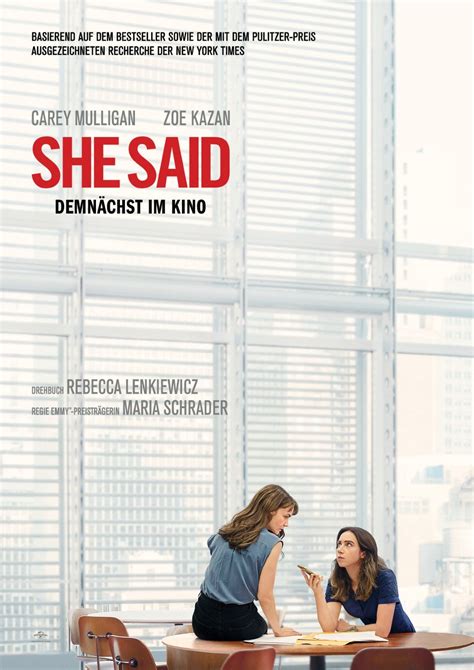 She Said - Film 2022 - FILMSTARTS.de