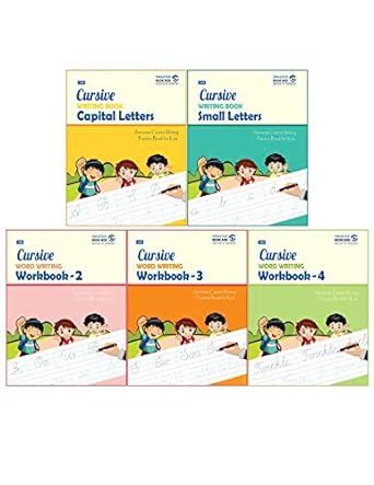 SBB Cursive Writing Workbook Combo - [Set of 5 Books] : Swastick Book ...