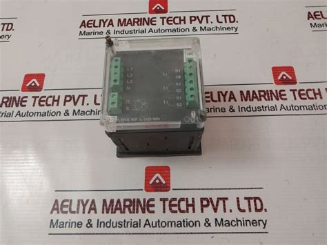 Hpl-socomec Ct-2M, 3 Phase 4Wire Electronic Kwh Meter – Aeliya Marine Tech