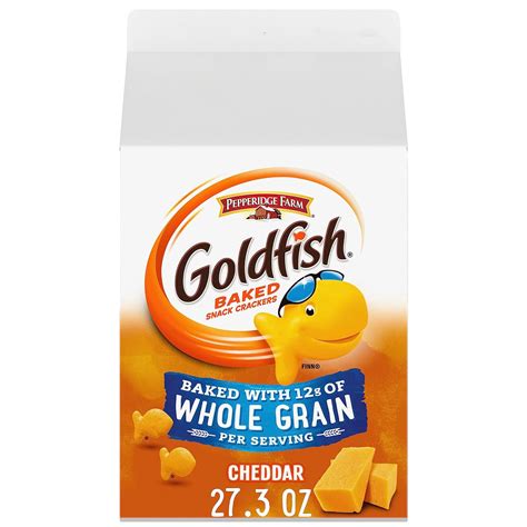 Amazon.com: Goldfish Cheddar Cheese Crackers, Baked with Whole Grain ...