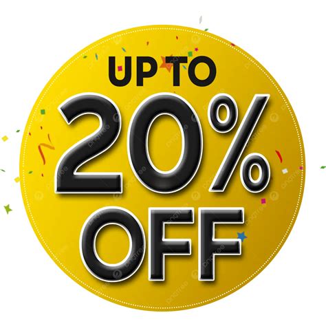 Sale 20 Percent Off Design, Discount 20 Percent Off, Number 20, 20 Off ...