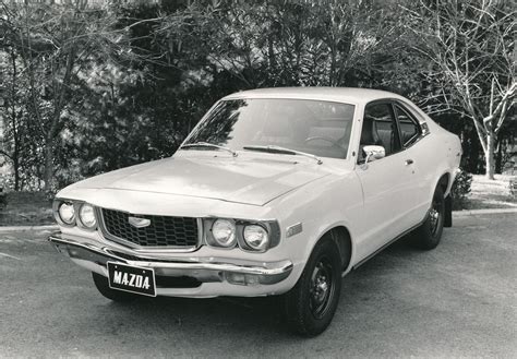 Mazda 818 Coupe, press photo, Japan, 1970s | Mazda, Mazda cars, Japan motors