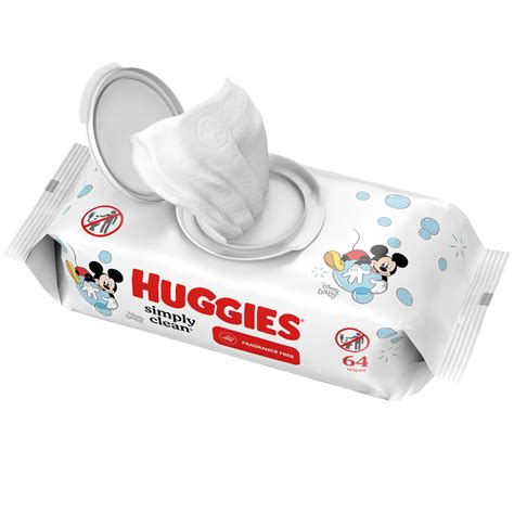 Snapklik.com : Baby Wipes, Unscented, Huggies Simply Clean Fragrance ...