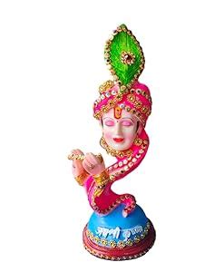 Buy Poshak-Craft Religious Pooja Krishna Kanha Bansuri Wala Murti Idol ...
