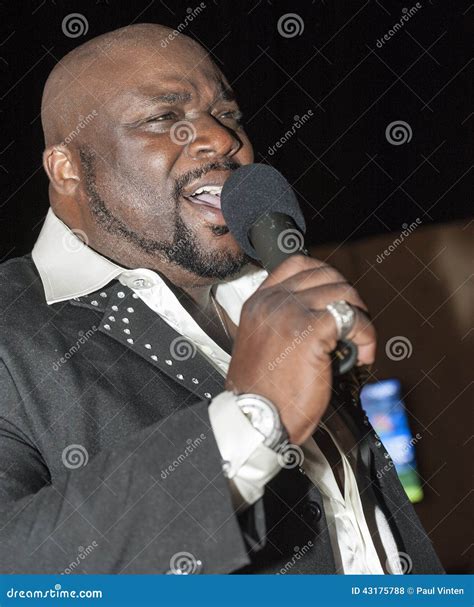 Black African Male Singing Live Stock Photo - Image of african ...