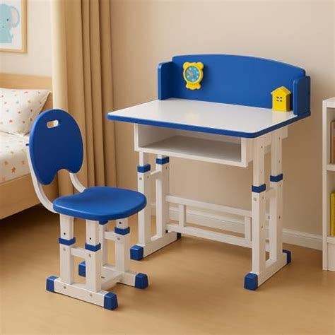 Toby Study Desk Chair Set for Kids with Drawer, Primary School Homework ...