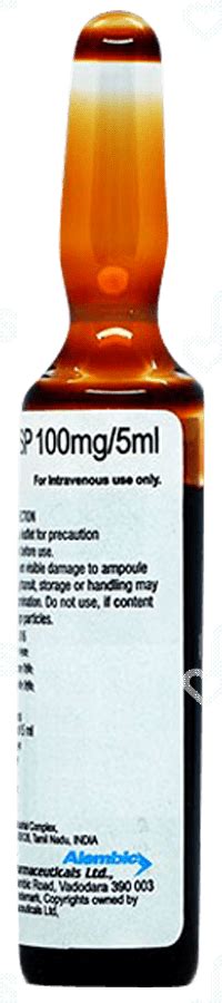 Richar Cr 100 Mg Injection 5 Ml - Uses, Side Effects, Dosage, Price ...