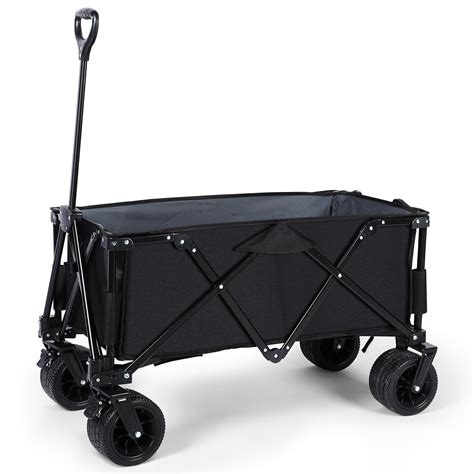 Wagons Cart Heavy-Duty Folding PRO, 265 lbs Collapsible Carts with ...