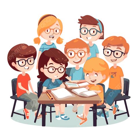 Student Groups Clipart