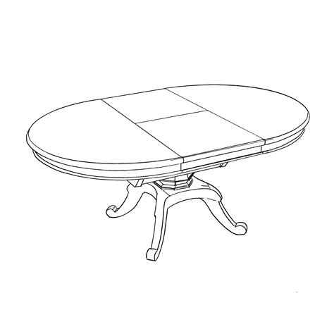 Drawing Dining Table