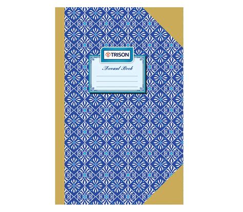Trison Ruled Register (White Binding)