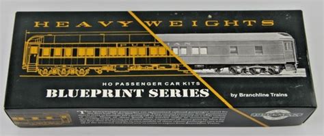 Branchline Trains 5130 HO Blueprint Series 80's Single Window Coach Car ...