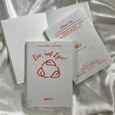 Plantable Notepads | aopc.in