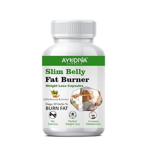 Ayudiva Herbals | Slim Belly Fat Burner Weight Lose Capsules for Women ...