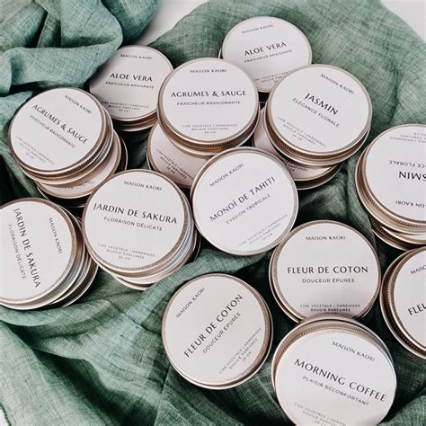 Mini scented candles - classics – Maison Kaori