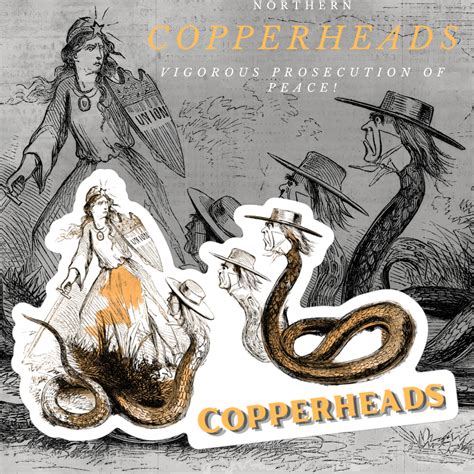 "Copperheads" Stickers/Magnet – Beauregard's Tailor