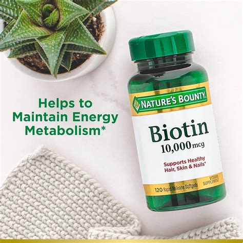 Nature's Bounty Biotin 10000 mcg Ultra Strength, Nepal | Ubuy