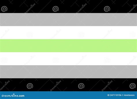 Agender Pride Flag Background. Symbol of Agender Community Stock Vector ...