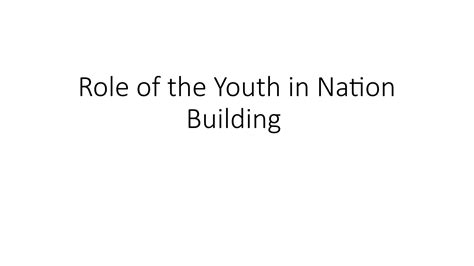 The Role of Youth in Nation Building.pptx