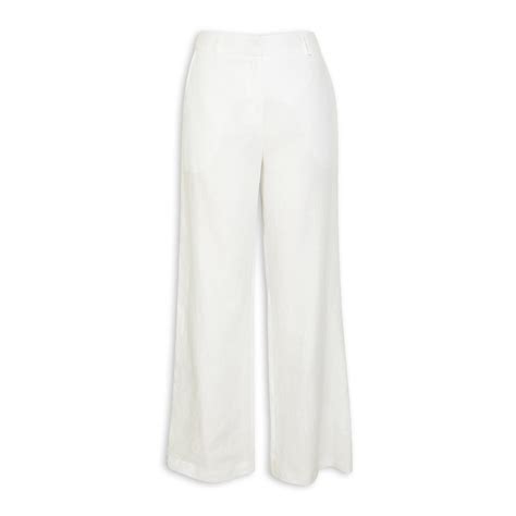 White Wide Leg Pant (3108502) | Truworths