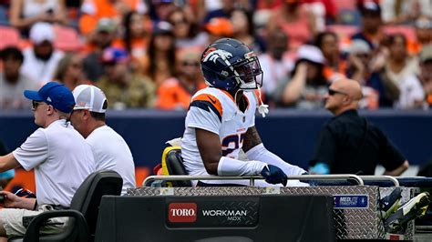 Report: Broncos CB Damarri Mathis has a high ankle sprain