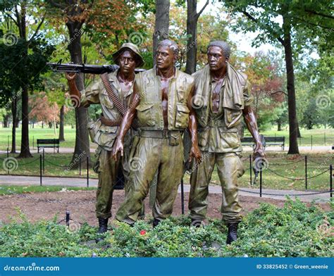 The Three Servicemen editorial photography. Image of military - 33825452