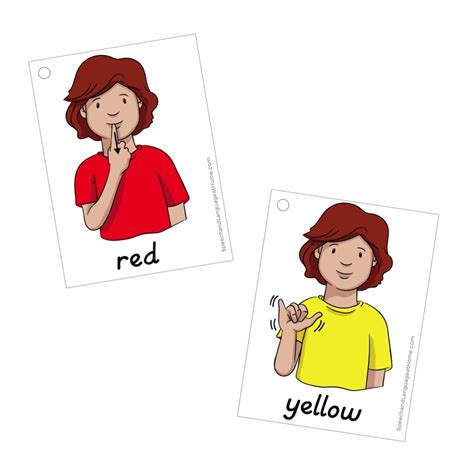 Image result for How to Learn Sign Language Colors