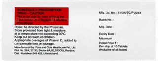 Lipicure D 10 Mg/1000 IU | Order Lipicure D 10 Mg/1000 IU Tablet Online ...