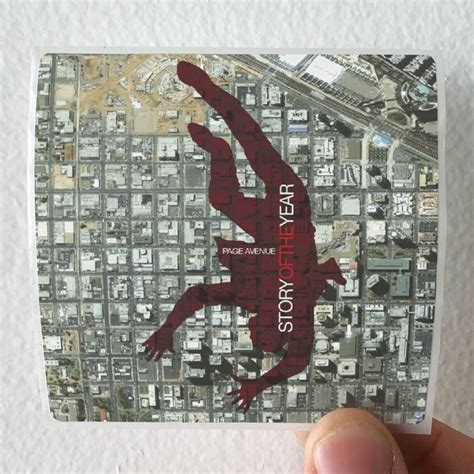 Story of the Year Page Avenue Album Cover Sticker