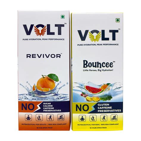 Volt Family Pack | Fast Hydration & Clean Energy with Electrolytes ...
