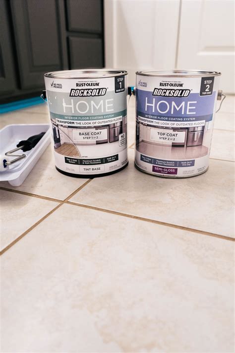 Rust Oleum Floor Paint Tile