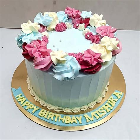 Floral birthday Cake Online | Just Bake