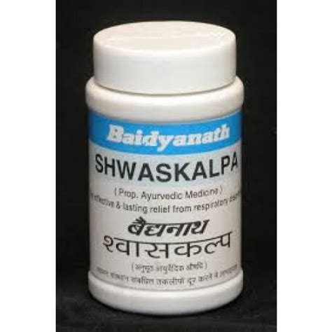 Buy Baidyanath Shwaskalpa (50 tab) at best price – Ayushmedi