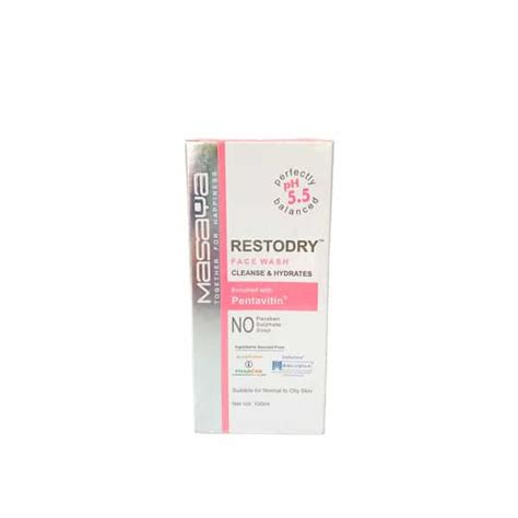 Buy RESTODRY PH 5.5 CLEANSE AND HYDRATES FACE WASH 100ML Online & Get ...