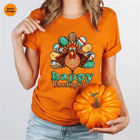Happy Thanksgiving Shirt, Cute Thankful Shirt, Thanksgiving Gifts ...