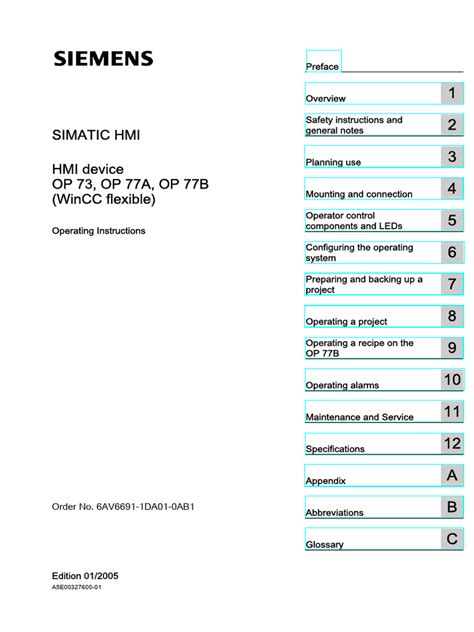 Image result for SIMATIC Op37 Graph Navigation