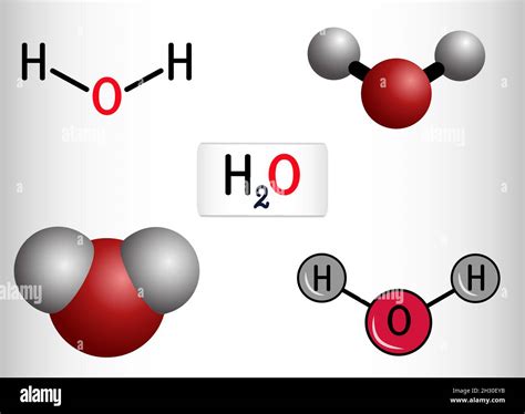 Water , H2O, HOH molecule. It is inorganic hydroxy compound, oxygen ...