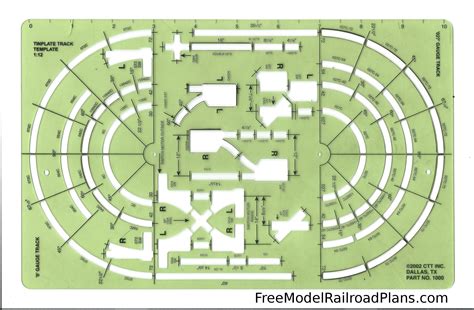 O Gauge Track Planning Template