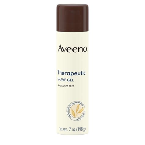 Aveeno Therapeutic Shave Gel for Dry Skin with Oat & Vitamin E, Shaving ...