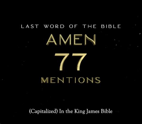 KJV Code | The 7 Capitalized Words of the First & Last Verses Mentioned ...