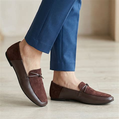 Hazel Brown Loafers For Women