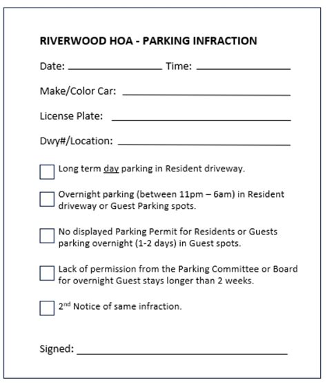 Policy: Parking Regulations – Riverwood Homeowners (RiverwoodPDX.org)
