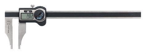 TESA BROWN & SHARPE, 0 in to 12 in /0 mm to 300 mm, Bluetooth, Nib Jaw ...