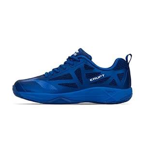 Li-Ning ERUPT Non-Marking Badminton Shoes,11 UK,BLUE : Amazon.in: Shoes ...