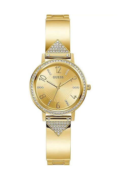 Guess zegarek damski kolor złoty | Answear.com